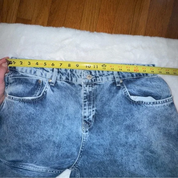 NWOT Ragged Priest Size 34 Plus Size Medium Wash Denim Blue Jeans - Picture 4 of 8